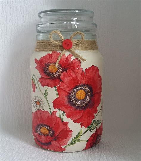 Poppy Jar Poppy T Poppy Tea Caddy Kitchen Utensil Etsy Uk