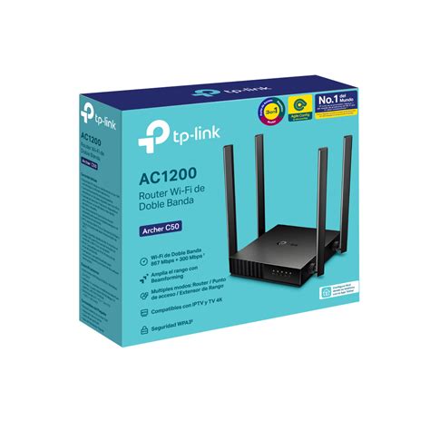 Archer C50 Router Wi Fi De Doble Banda Ac1200 Tp Link Perú