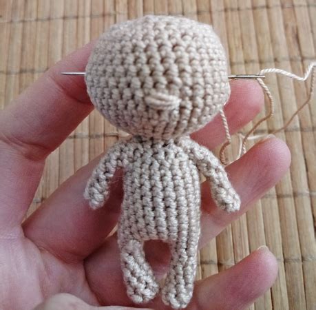 Pattern Chibi Tiny Doll Base