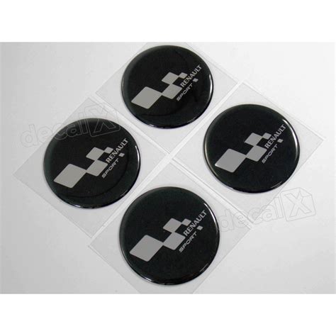 Adesivos Emblema Resinado Roda Renault 48mm Cl17 Adesivos Para Motos