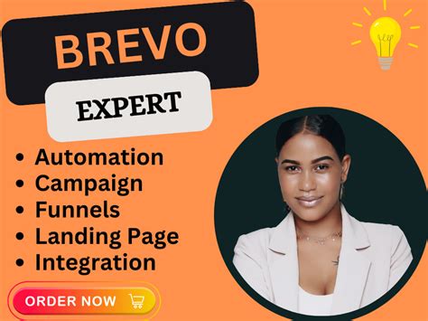 Brevo Email Templates Landing Pages Sendiblue Automation Upwork