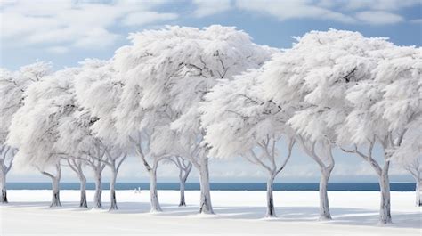 Premium Ai Image Generative Ai Winter Whispers