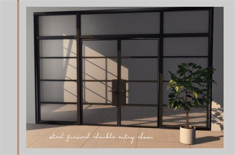 Hel Studio Door Window Collection Pack PI Sims 4 Windows Sims House