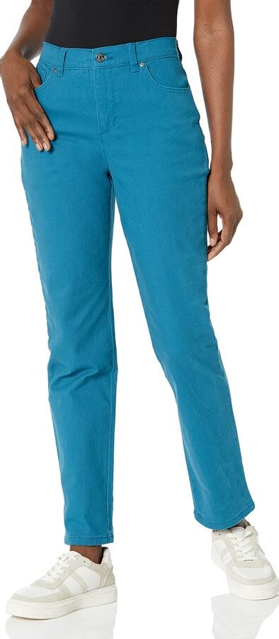 Gloria Vanderbilt Womens Amanda Classic High Rise Tapered Jean Shopstyle