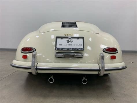 Porsche Speedster Recreation Miles White Convertible A