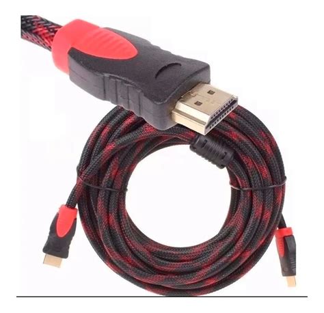 Cable Hdmi Metros Full Hd Blindado Enmallado Y Reforzado Mercado Libre