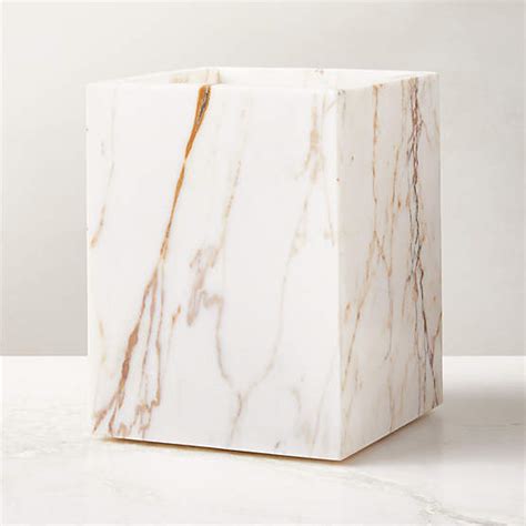 Ramsey Calacatta Gold Marble Vanity Tray Reviews Cb2