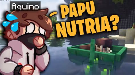 PAPU NUTRIA EN WEBONES X MINECRAFT YouTube