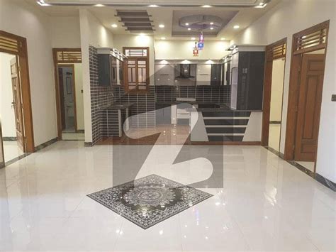 Gulshan E Iqbal 240 Sq Yards Brand New Ground Floor West Open Portion