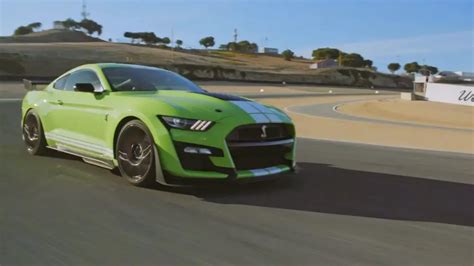 Watch The Mustang Shelby GT500 Hot Lap Laguna Seca Video