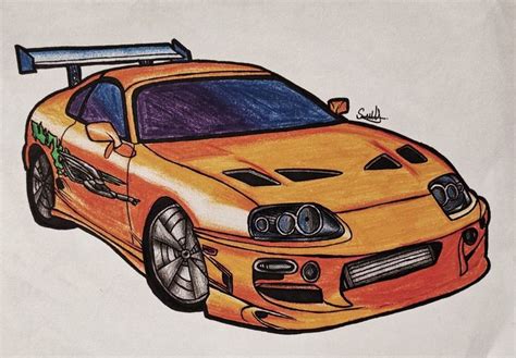 FAST AND FURIOUS DRAWING🔥