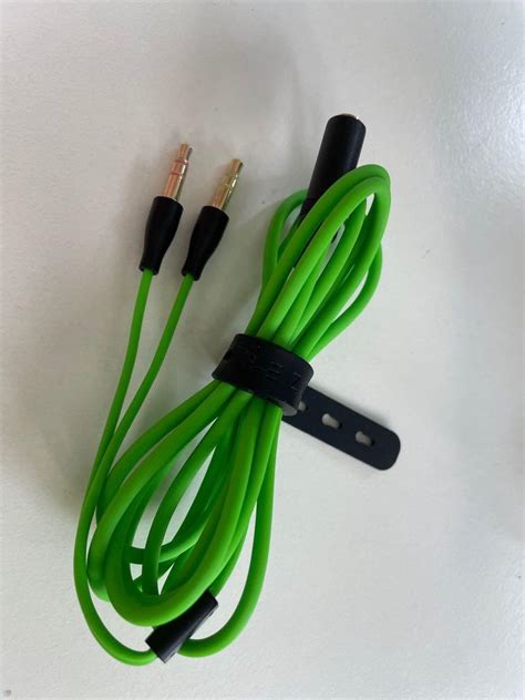 Original Razer Audiomic Splitter Adapter Cable Computers And Tech Parts And Accessories Cables