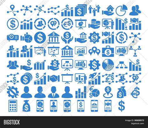 Business Icon Set Vector & Photo (Free Trial) | Bigstock