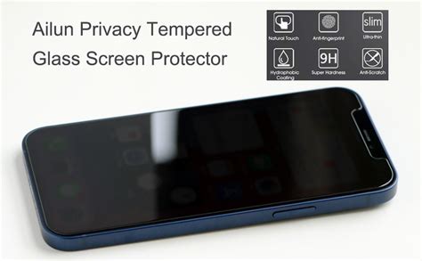 Amazon Ailun Privacy Screen Protector Compatible For Iphone