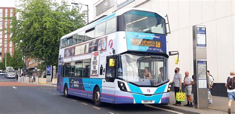 First Sheffield Wright Streetdeck SN18 XYR 35318 Jon David Houghton