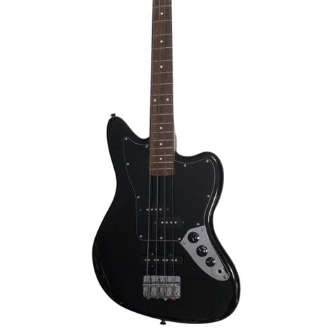 Squier Vintage Modified Jaguar Bass Special Black Pre Owned Steven James Guitars And Amp Centre