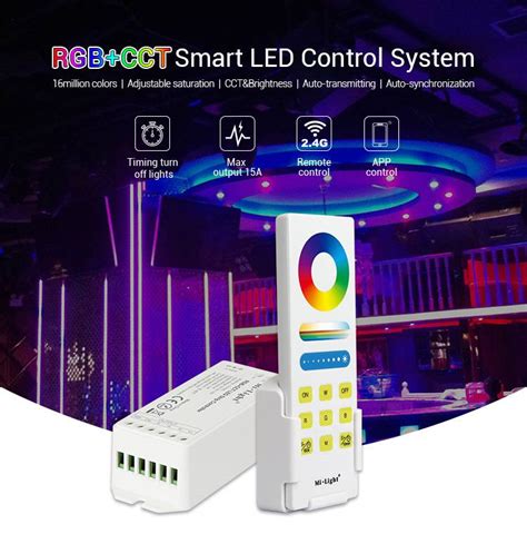 Mi Light Rgb Cct Smart Led Controller Set Fut A Ledstripxl