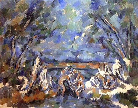 Bathers 1900 04 Paul Cezanne Paul Cezanne Paintings Cezanne