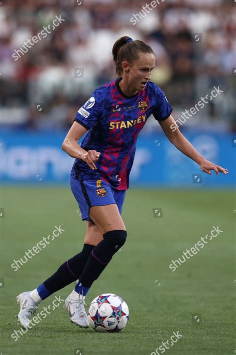 Caroline Graham Hansen Fc Barcelona Action Editorial Stock Photo ...