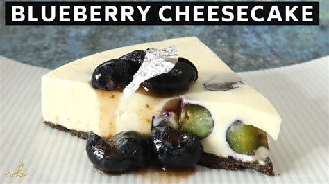 The Perfect Blueberry Cheesecake Cheesecake Recipe Youtube