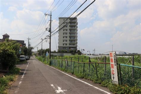 矢野口の「スーパー堤防完成区域」と「見直し区域」を見に行った 俺の居場所 まち記録サイト