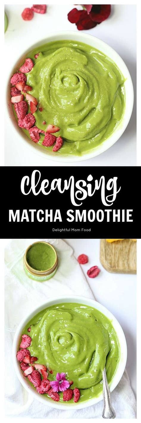 Cleansing Matcha Smoothie Bowl Recipe Smoothie Bowl Recipe Food