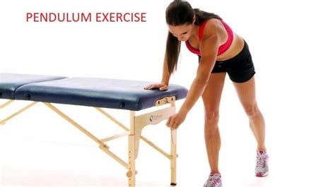 Single Best Physiotherapy Exercise For Shoulder Pendulum Exercise