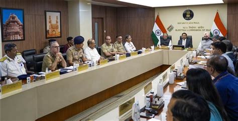 Election Commission Reviews Law And Order Security Situation For Lok Sabha Polls The Tribune