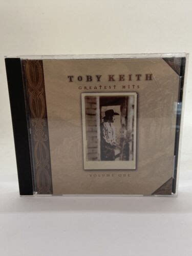 Toby Keith Greatest Hits Volume 1 Cd 1998 731455896220 Ebay