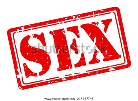 Sex Red Stamp Text On White Stock Vector Royalty Free 215757745 Shutterstock