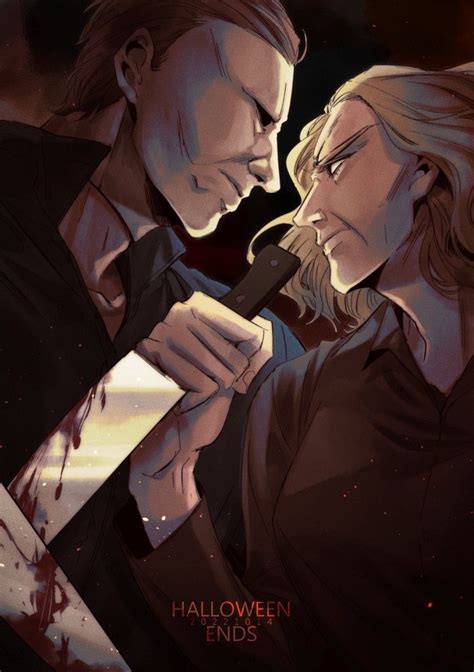 Michael Myers And Laurie Strode Fanart Michael Myers Fan Art Michael