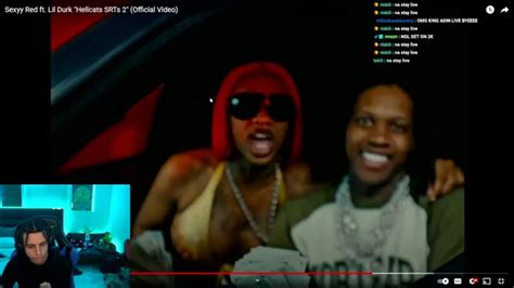 Konvy Reacts To Sexyy Red Ft Lil Durk Hellcats Srts Official Video