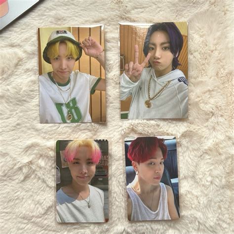 Jual Wajib Co Packing Photocard Official Bts Butter Pob Cardigan