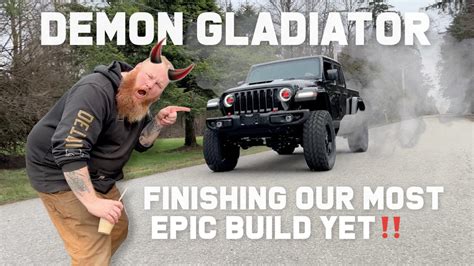 840 HP Demon Gladiator Build With Dana 60 80 Axles Adding The