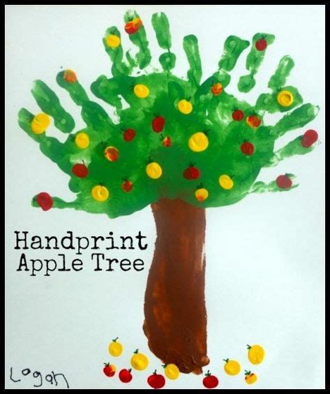 Preschool Handprint Friendship Tree Kindergarten Pinterest