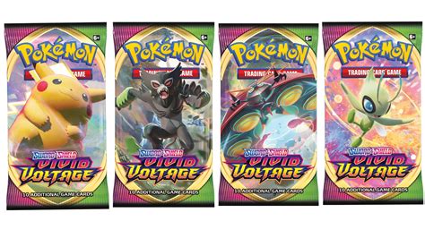 Amazon Pokemon Vivid Voltage Booster Packs Toys Games