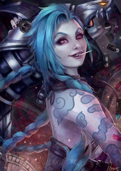 Jinx League Of Legends Fan Art 16 League Of Legends Fan Art Art Of Lol Images