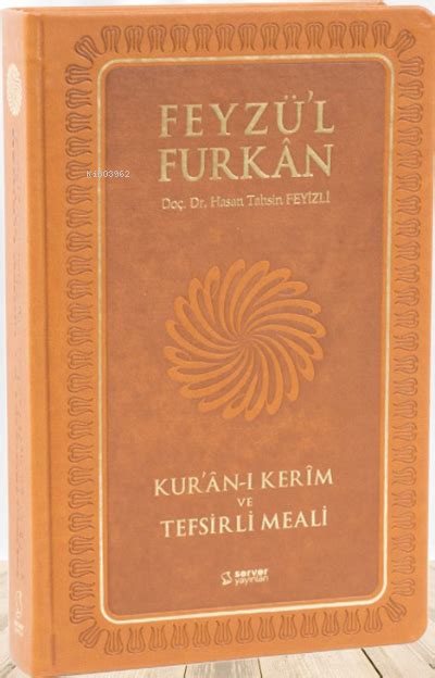 Feyzü l Furkan Tefsirli Kur an ı Kerim Meali Büyük Boy Sadece Meal