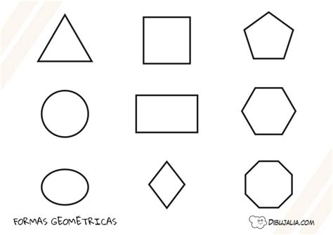 Formas Geometricas Colección Dibujo 1251 Dibujalia Dibujos Para