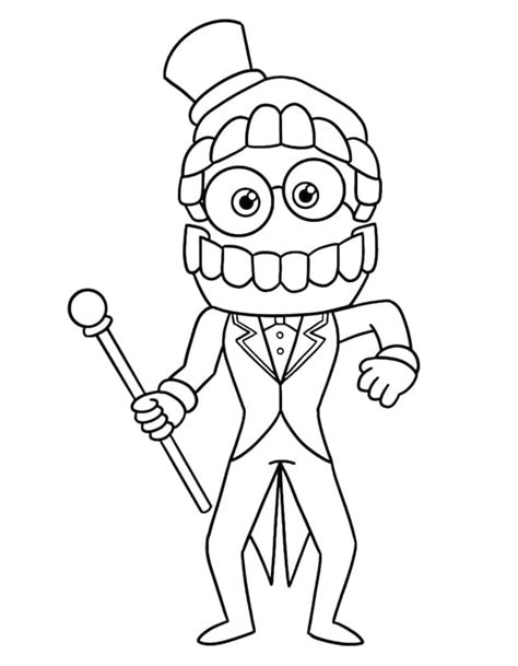 Printable The Amazing Digital Circus Coloring Pages Printablelib