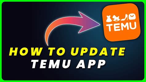 How To Update Temu App Youtube