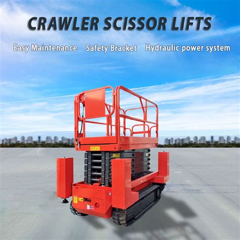 Crawler Lifts Self Propelled Lifts Hydraulic Lifting System Scissor