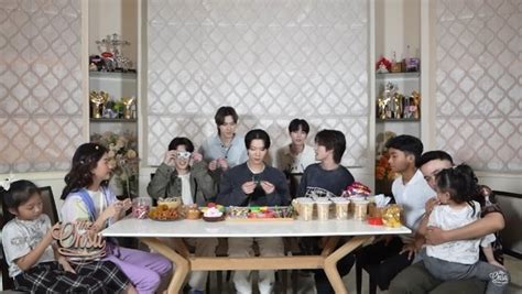 10 Photos Of WayV Visiting Ruben Onsu S House Trying Local Food And