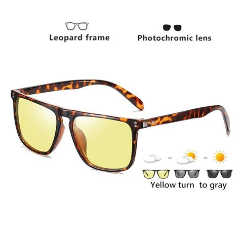 Lunettes De Soleil Homme Photochromiques Polaris S R Tro Carr Rivet