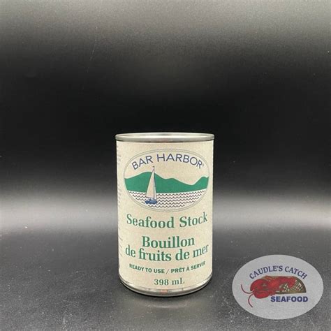 Bar Harbor Seafood Stock | Caudle's Catch Seafood