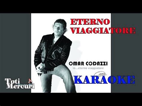 ETERNO VIAGGIATORE Cumbia Omar Codazzi Karaoke YouTube