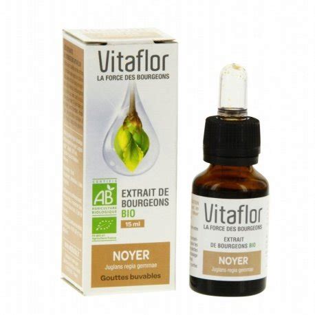 Vitaflor Noyer Extrait De Bourgeons Bio 15ml