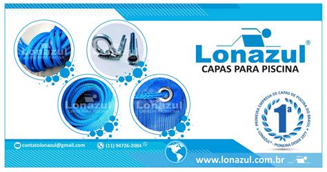 Capa Tela Para Piscina Tipo Peneira X Azul X Lonazul