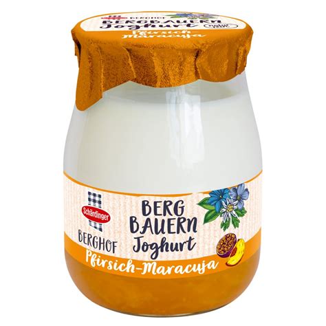 Schärdinger Bergbauern Joghurt Pfirsich Maracuja 150 G online kaufen