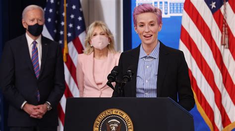 Megan Rapinoe Voices Support For Trans Athletes In White House Speech